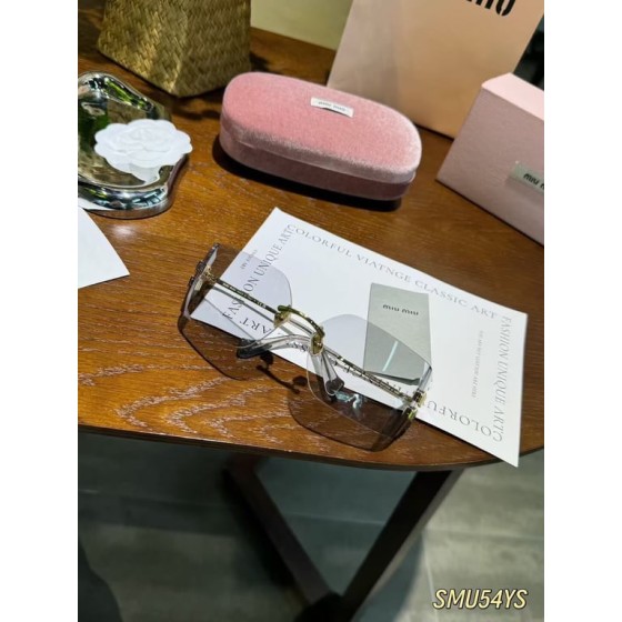 Miu Miu SMU54YS Rimless Sunglasses